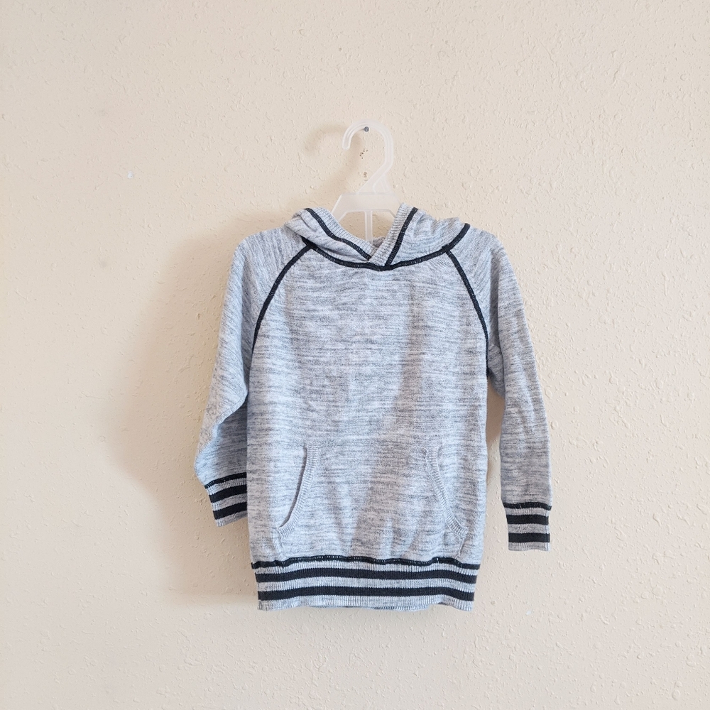 H&M Toddler Boy Gray Hoodie Size 2T-4T